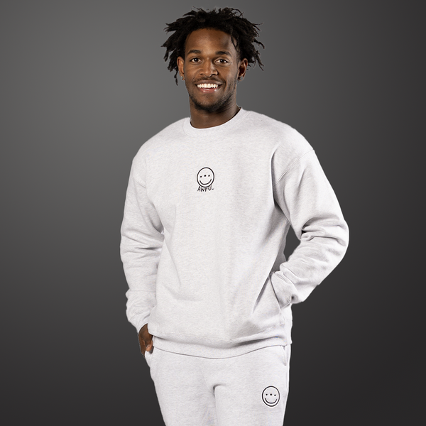 Smiley Steel Grey Crew